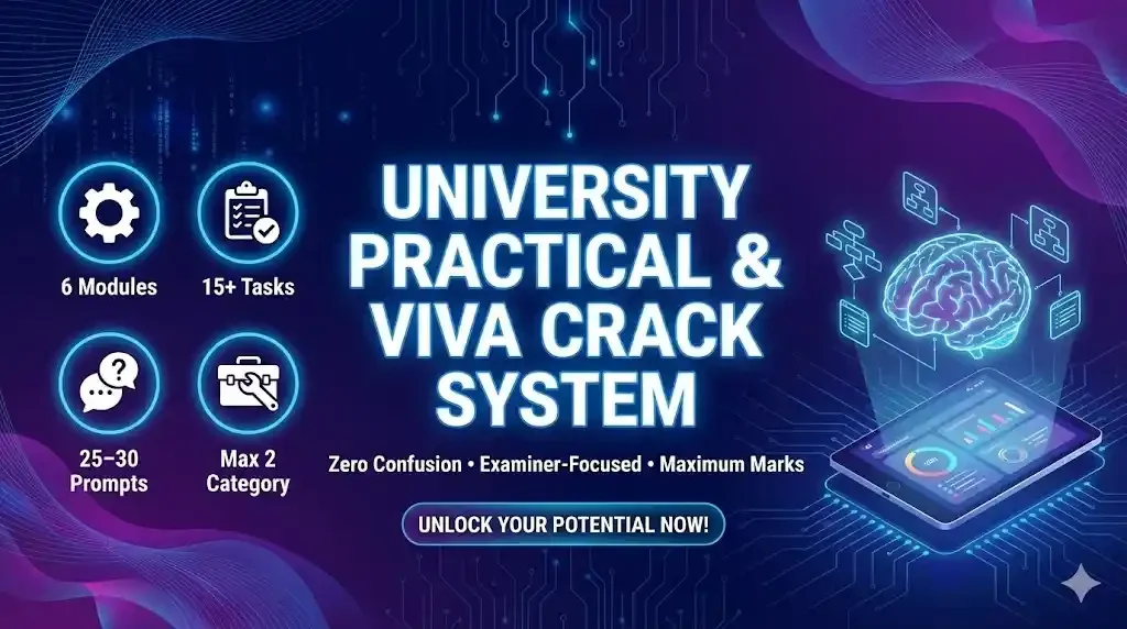 University Practical & Viva CRACK SYSTEM