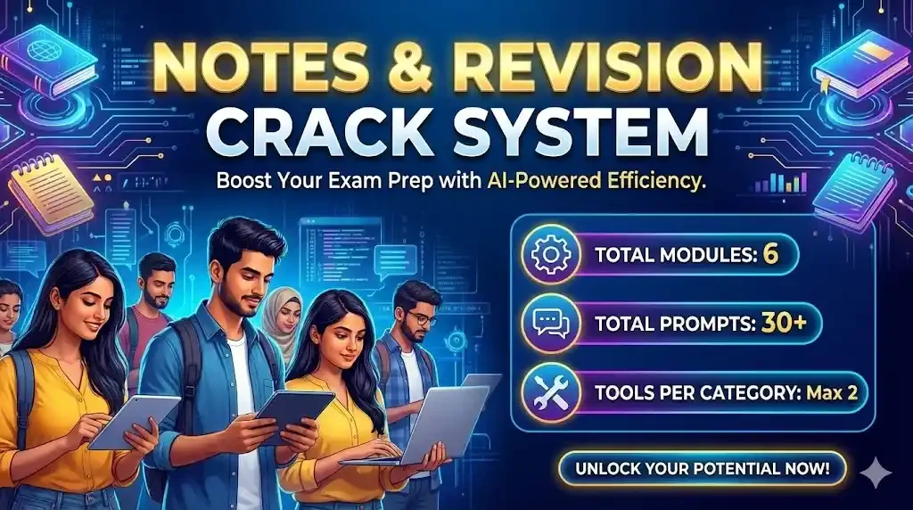 NOTES & REVISION CRACK SYSTEM